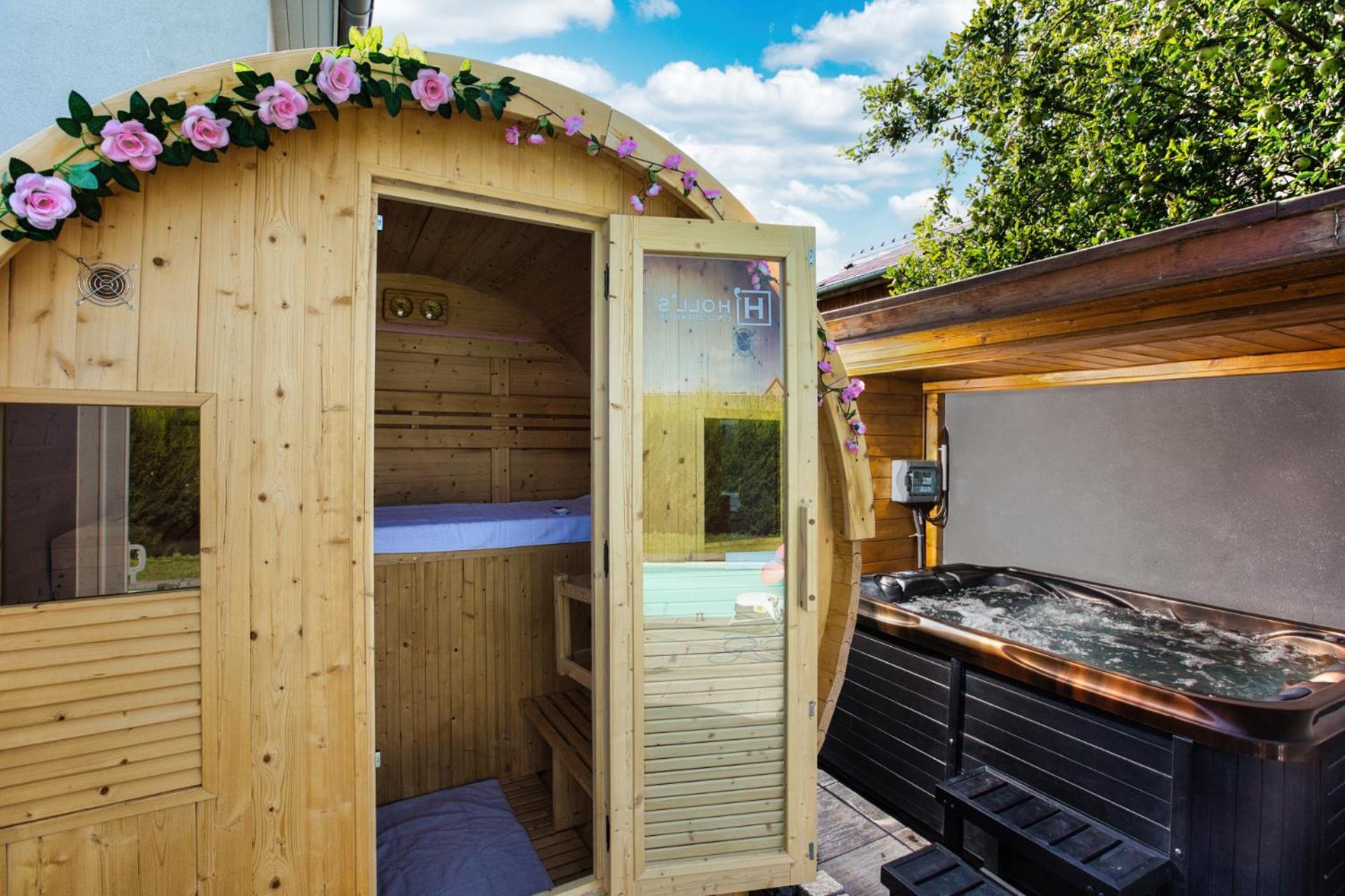 Gites Spa Strasbourg - Studio Romantique, Jacuzzi, Sauna, Terrasse Privee Furdenheim Kültér fotó